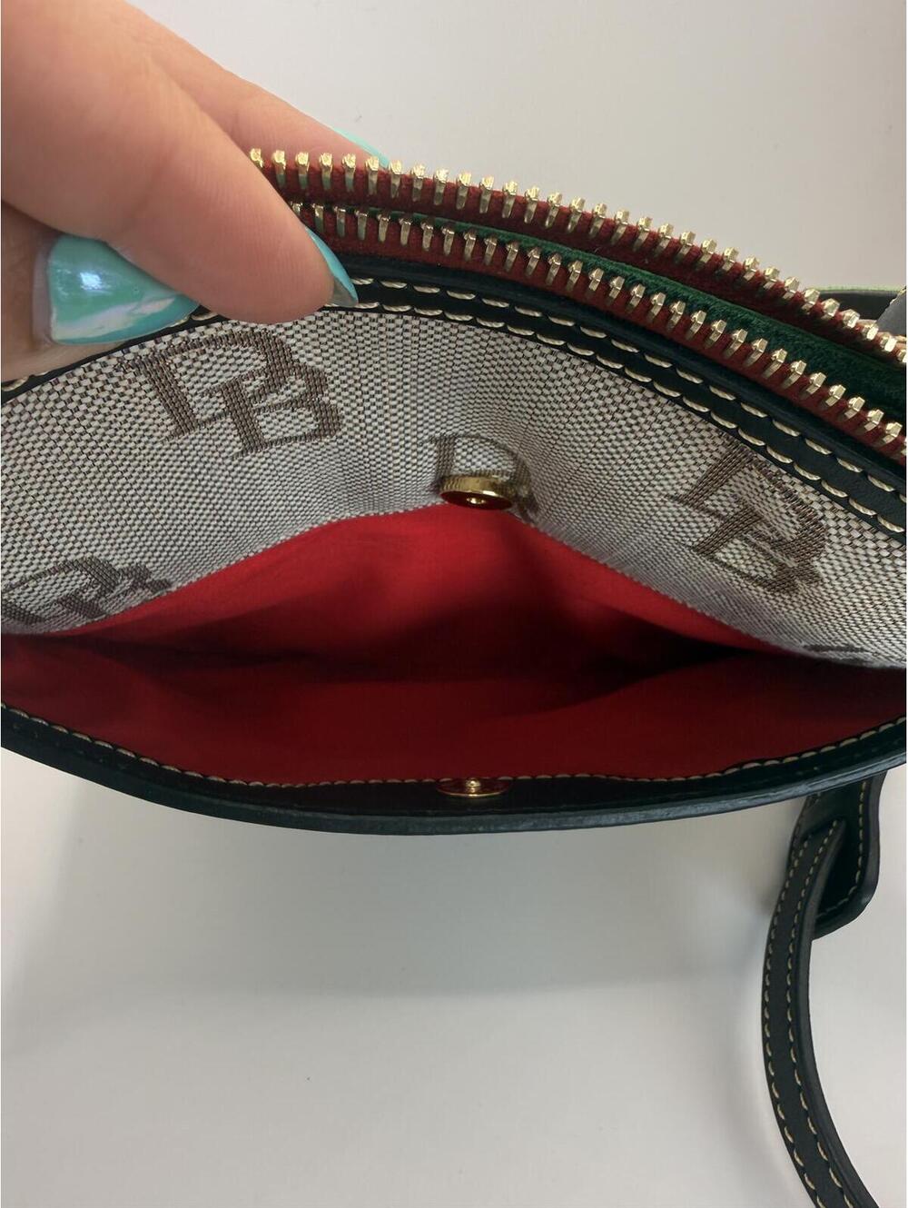 Dooney & Bourke Signature Logo Monogram Canvas Crossbody Bag NWOT - Picture 8 of 8